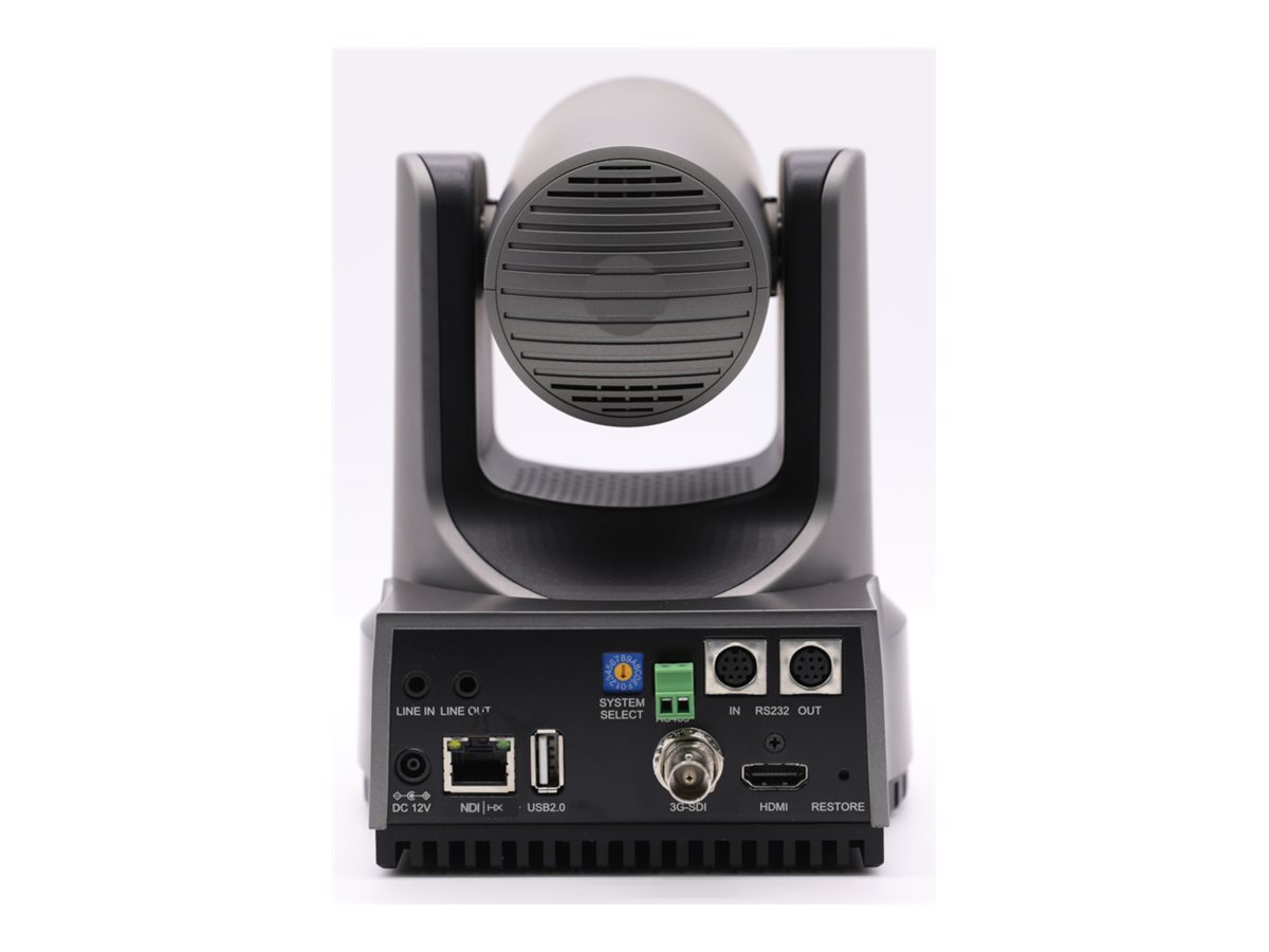 PTZOptics Move 4K PT20X-4K-GY-G3 Turret IP-Sicherheitskamera Innen & Außen 4K 20x Zoom Grau