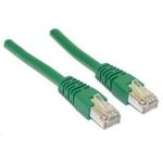 Wentronic Goobay CAT 5e Patchkabel, SF/UTP, Grün, 0.5 m - CCA Kupfergemisch (68042)