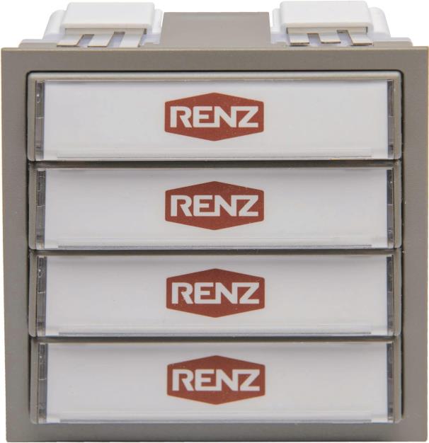 Renz Metallwaren Komb.Klingel/Lichtmodul 97-9-85274 gr (97-9-85274.7039)