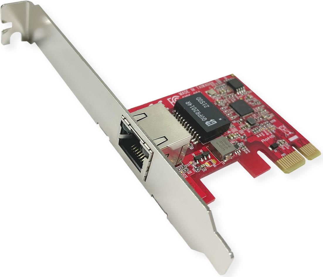 ROLINE PCIe-Adapter 2.5GbE Ethernet Low Profile - PCI (15.06.2146)