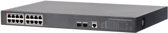 Dahua Technology PoE DH-PFS4218-16GT-240 Netzwerk-Switch Managed Gigabit Ethernet (10/100/1000) Power over Ethernet (PoE) Schwarz (DH-PFS4218-16GT-240)