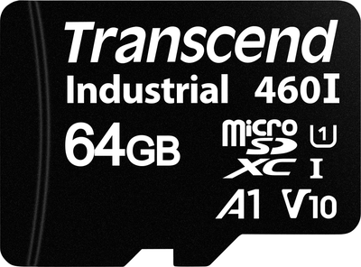 Transcend TS64GUSD460I-VS1 microSD-Karte Retail 64 GB (TS64GUSD460I-VS1)