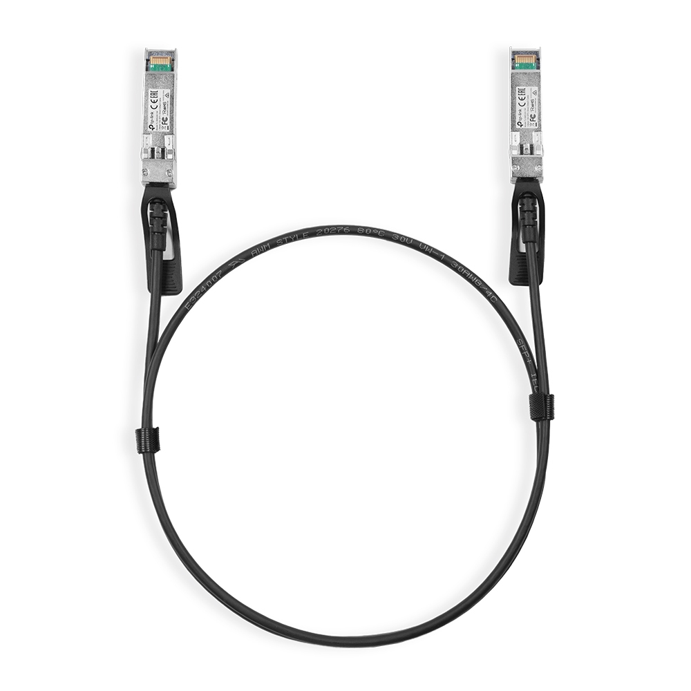 TP-Link Omada TL-SM5220-1M SFP+ DAC Kabel 1 m 10 Gbit/s Schwarz