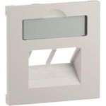 Legrand SEANO Abdeckung 2x RJ45 f 765159 Datendosen Fremdfabrikate Ultraweiß 5 (765159)