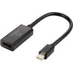 Renkforce Mini-DisplayPort Adapterkabel HDMI-A Buchse 0.55 m Schwarz RF-5947252 vergoldete Steckkontakte DisplayPort-Kabel (RF-5947252)