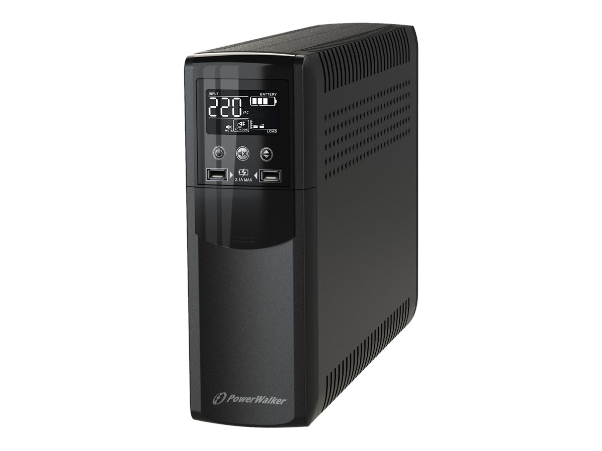 PowerWalker VI 1000 CSW USV 1000 VA / 600 W Line-Interactive Schwarz