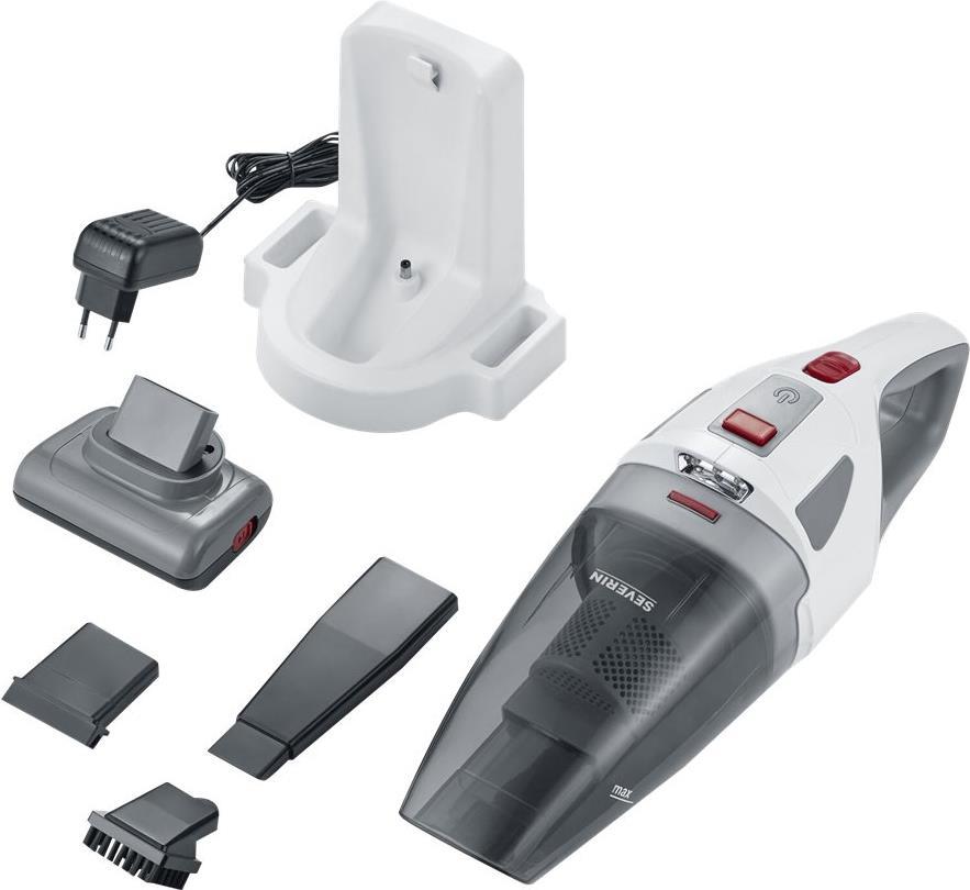 SEVERIN HV 7146 Handstaubsauger 120 W 20 min Akku Grau Rot Weiß