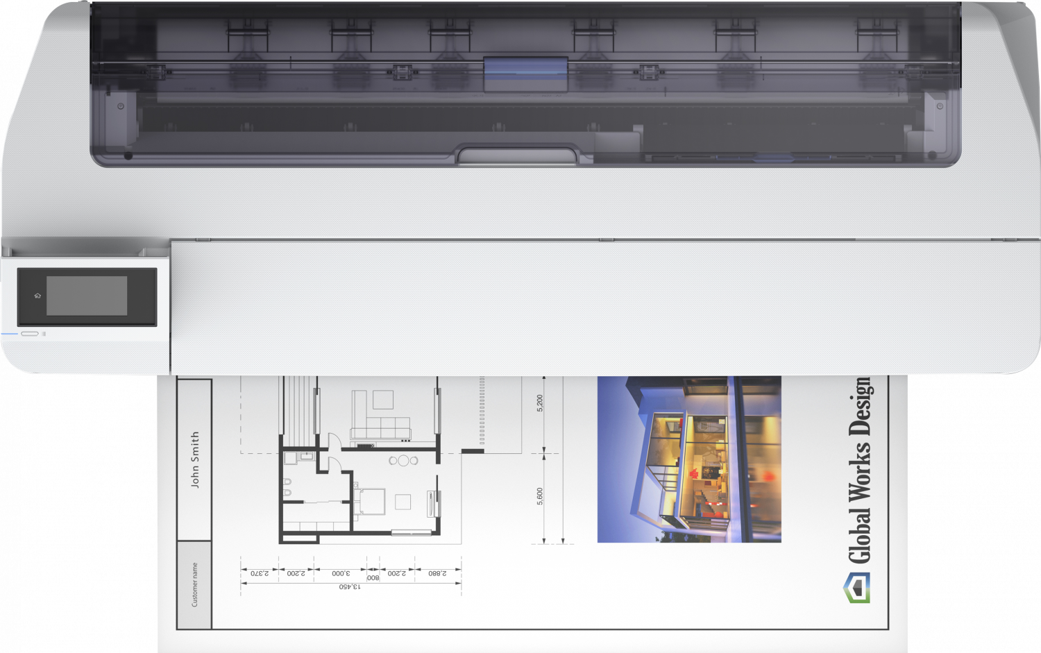 Epson SureColor SC-T5100N Großformatdrucker Tintenstrahl 36" 2400 x 1200 dpi