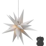 Goobay LED-Weihnachtsstern 3D, Ø 56 cm, batteriebetrieben (64788)