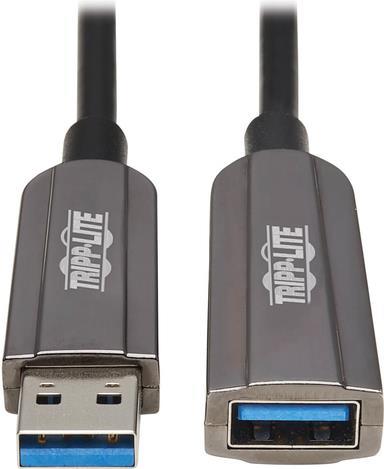 Tripp Lite U330F-20M-G1 USB Kabel USB 3.2 Gen 1 (3.1 Gen 1) USB A Schwarz - Grau (U330F-20M-G1)