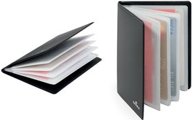 DURABLE Ausweis- und Kreditkarten-Etui "RFID SECURE" für 8 Karten, schützt persönliche Daten, - 1 Stück (2309-58)