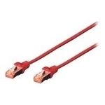 Digitus CAT 6A S-FTP Patchkabel LSOH CU 26/7, 1m, rot (DK-1644-A-010/R)