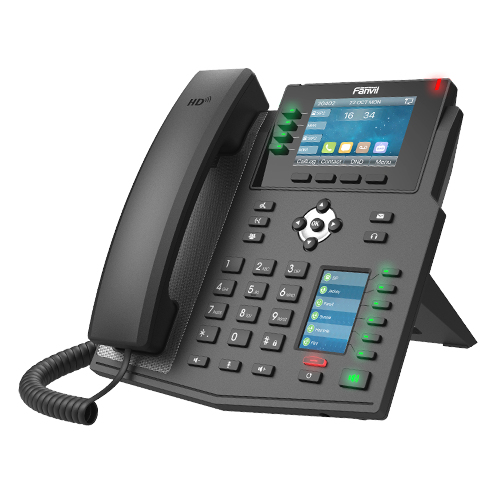 Fanvil X5U V2 IP-Telefon Schwarz