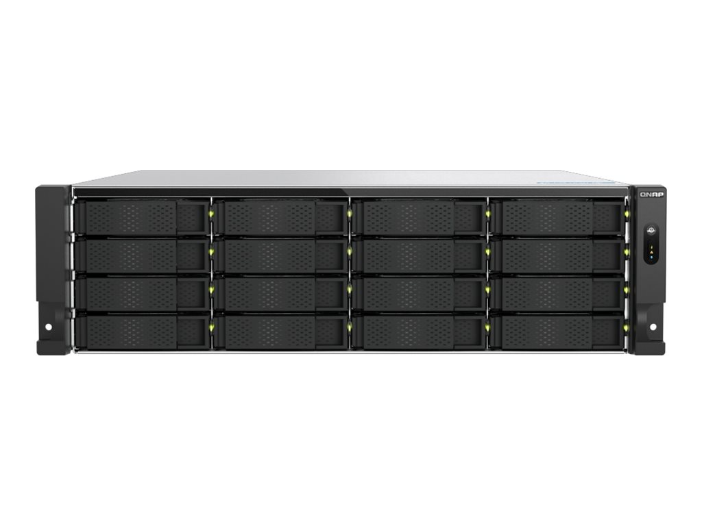 QNAP TS-H1677AXU-RP 32 GB RAM 3U NAS-Server Schwarz, Grau