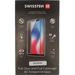 Swissten Ultra Durable 3D Full Glue Glass, iPhone X/XS, black, Blister (64701751)