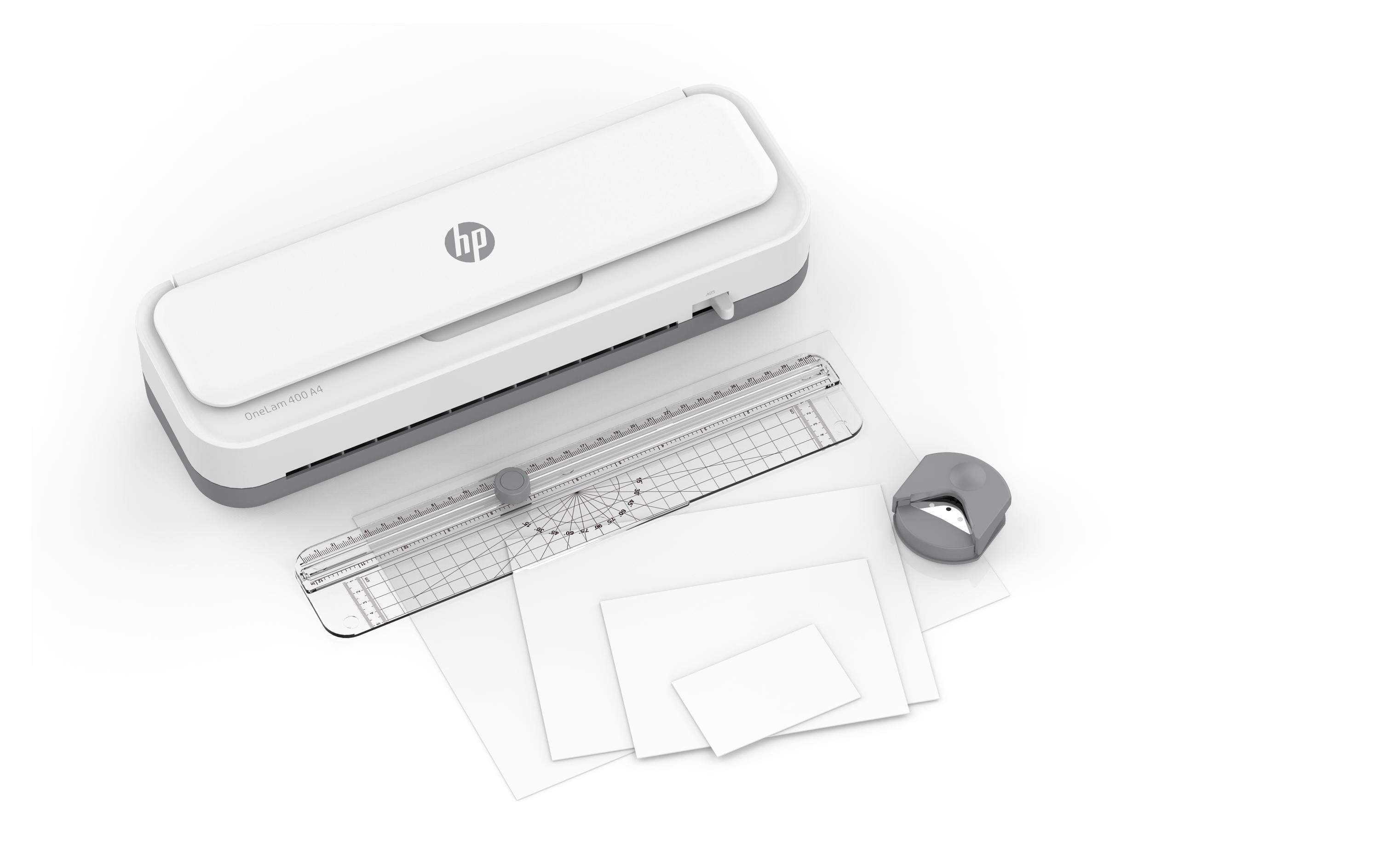 HP OneLam 400 A4 Laminiergerät Weiß
