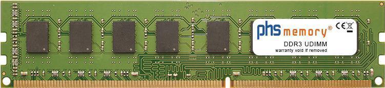 PHS-MEMORY 4GB RAM Speicher für Jetway TA55AG2 DDR3 UDIMM 1600MHz (SP242277)