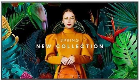 Samsung QM85C Smart Signage Display 215 cm 85 Zoll 4K UHD, 500cd/m², 24/7, DisplayPort, HDMI, USB, Tizen 7.0 (LH85QMCEBGCXEN) (geöffnet)