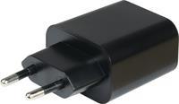 Inter-Tech PD-Charger USB C,PSU PD-2120, PD+QC 20W schwarz (88882226)