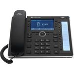 AudioCodes 445HD IP-Phone PoE GbE mit externem Netzteil Schwarz 2x Gigabit Ethernet