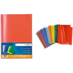 HERMA Heftschoner, DIN A5, aus PP, transparent-orange mit Beschriftungsetikett - 25 Stück (7484)
