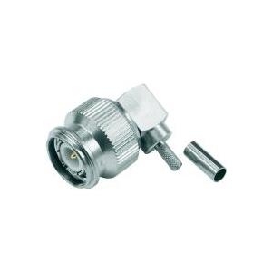 Telegärtner TNC-Kabelwinkelstecker Crimp G07 50 Ohm, löt/crimp, A0503, G07 (RG-316/U)  - 1 Stück (J01010B0012)