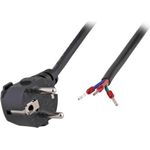 EFB-Elektronik Netzleitung Schutzkontakt 90° - Open End AE 5 m, 3 x 1,00 mm² Hersteller: EFB Elektronik (EK504AE.5)