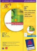 CD/DVD-Labels / SuperSize /117mm / weiß