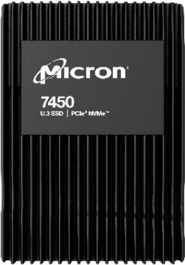 Micron ® 7450 PRO 7680 GB U.3 (15 mm) Solid State Drive NVMe PCI Express 4.0 3D TLC NAND (MTFDKCC7T6TFR-1BC1ZABYY)