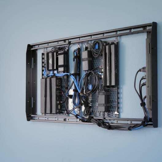 Chief Tempo AS3LD Universal Flat Wall Mount 49-86" Black