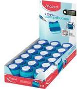 Maped Spitzdose KIDY learn CONCENTRATION, 18er Display aus Kunststoff, mit Auffangdose, Kunststoff-Spitzereinsatz, - 18 Stück (014301)