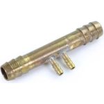 Alphacool ES 2xMCX Verteiler für 12.7/7.6mm mit barbed Anschluss Messing (14645)