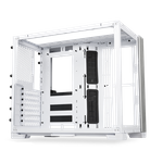 Lian Li O11 Dynamic Mini Midi-Tower ATX Schneeweiß Glasfenster O11D Mini-S (O11D Mini-S) (geöffnet)