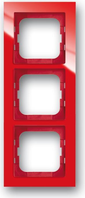 Busch-Jaeger 1754-0-4342. Produktfarbe: Rot, Markenkompatibilität: Busch-Jaeger. Breite: 91 mm, Höhe: 233 mm, Dicke: 1,1 cm (2CKA001754A4342)