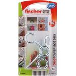 Fischer DuoPower 6 x 30 OH K NV Dübelset 30 mm 535005 1 Set (535005)