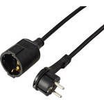 Sygonix SY-7169684 Strom Verlängerungskabel 16 A Black 2.00 m H05VV-F 3G 1,5 mm² (SY-7169684)