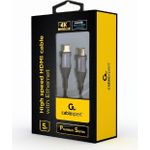 Gembird CCBP-HDMI-5M HDMI-Kabel HDMI Typ A (Standard) Grau (CCBP-HDMI-5M)