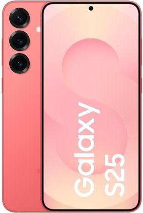 Samsung Galaxy S25 128GB, 12GB RAM, Coralred, EU-Ware (SM-S931BZRDEUE)