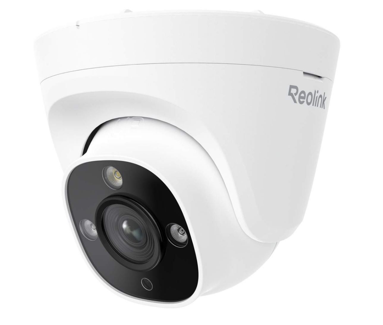 Reolink RP-PCT12M 12MP PoE Turret-Überwachungskamera, Farbnachtsicht, IP67, Weiß
