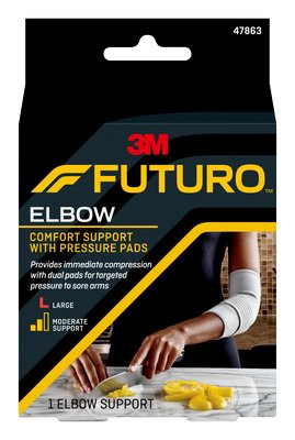 3M FUTURO 47863DABI Ellenbogenbandage L Grau