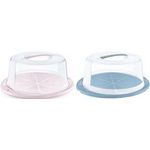 keeeper Tortenhaube "ricardo", rund, nordic-pink Tortencontainer, verschließbarer Deckel, ergonomischer - 1 Stück (1077658100000)