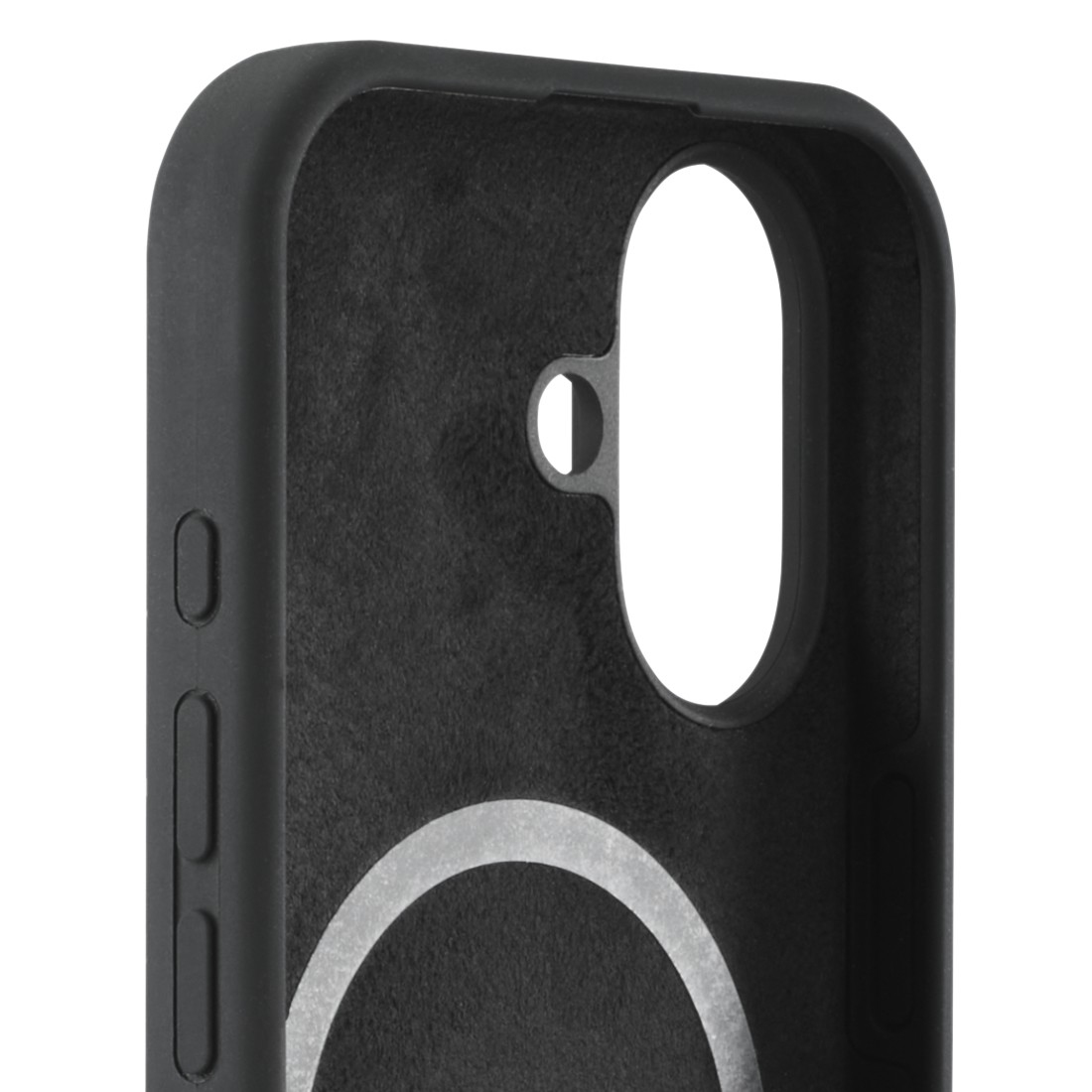 White Diamonds Cover Mag Urban Case für Apple iPhone 17 6,3" Silikon Schwarz