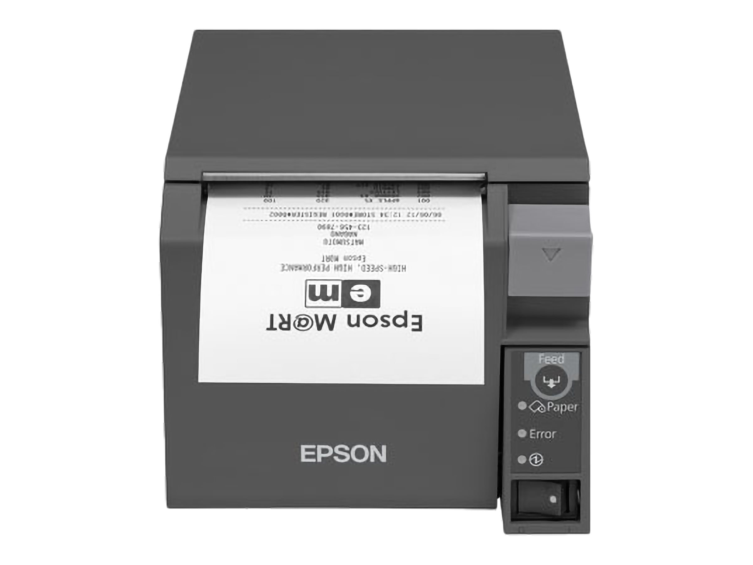 Epson TM-T70II Bondrucker Thermodirekt 180 dpi 250 mm/Sek. USB RS232 Dunkelgrau