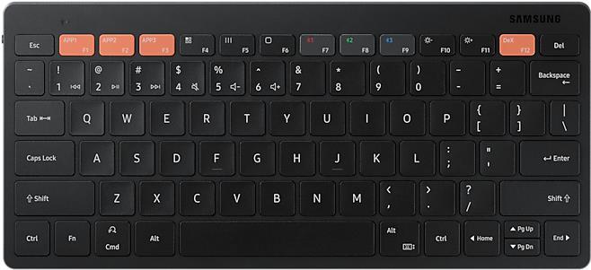 Samsung EJ-B3400UBEGEU Tastatur für Mobilgeräte Schwarz Bluetooth (EJ-B3400UBEGEU)