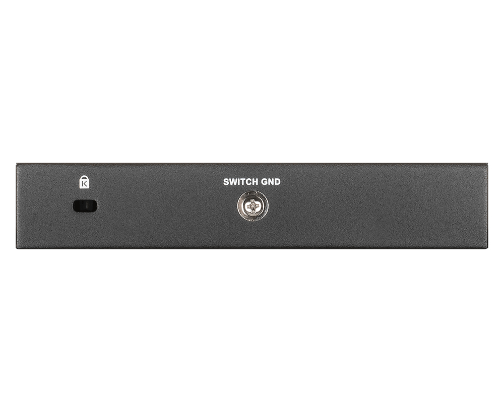 D-Link DGS-1100-05PDV2 5-Port Gigabit Smart Switch Schwarz