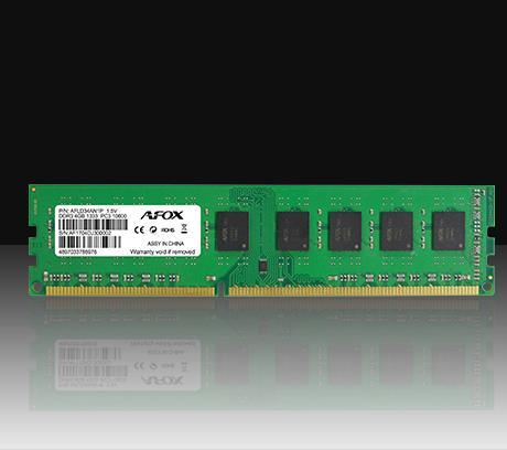 AFOX DDR3 4G 1333 UDIMM Speichermodul 4 GB 1 x 4 GB 1333 MHz (AFLD34AN1P)