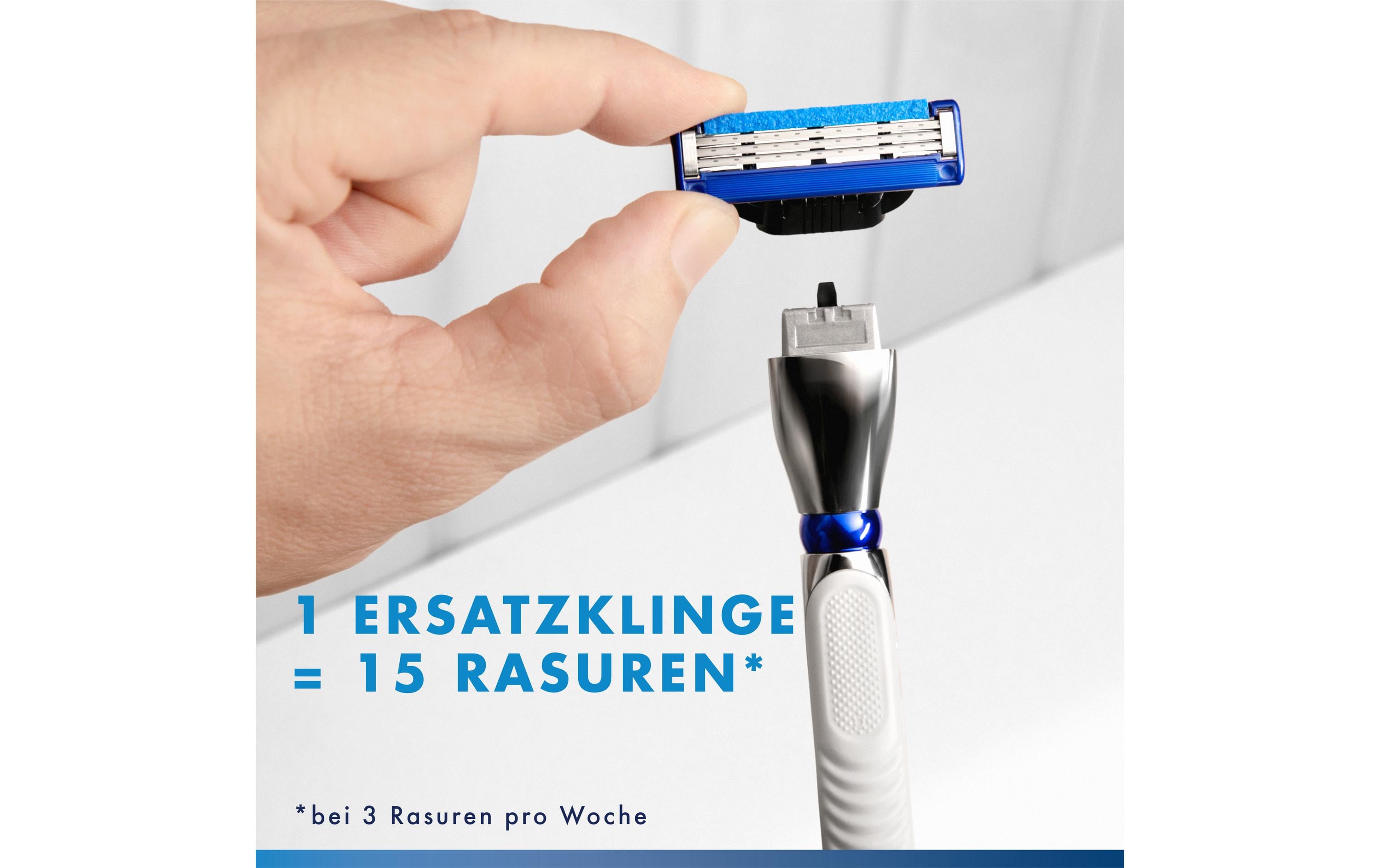 Gillette Mach3 Rasierklingen Mach3 Turbo 12 Stück Blau