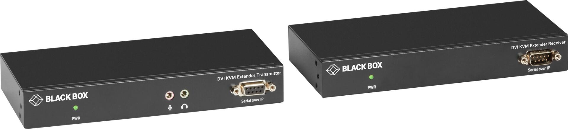 Black Box KVXLC-100-R2 KVM-Extender Sender und Empfänger (KVXLC-100-R2)