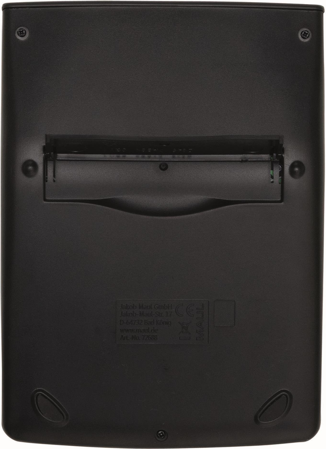 Maul ECO 850 Taschenrechner 12-stellig LCD Solar Schwarz