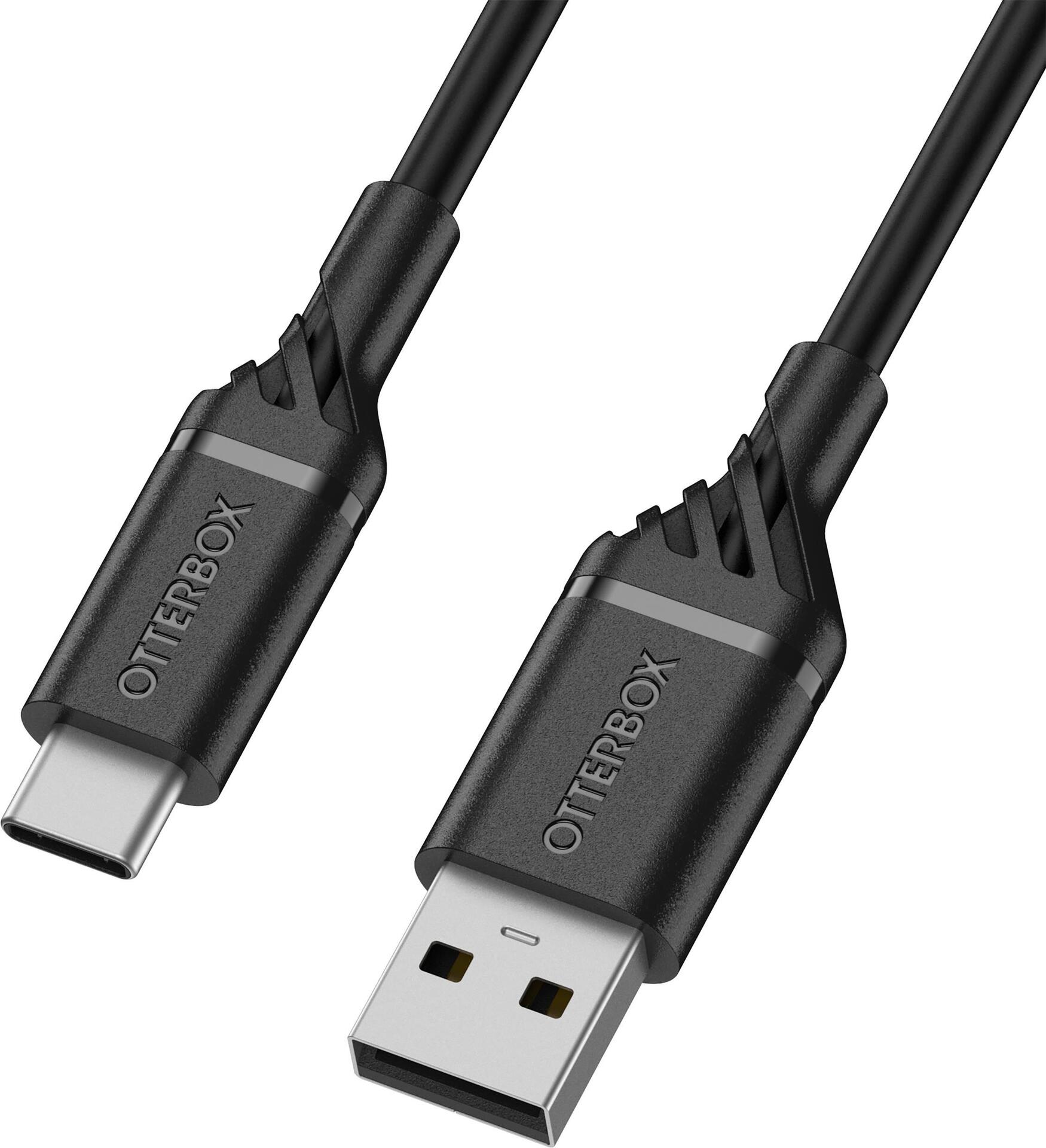 OtterBox Standardkabel USB-A auf USB-C 2m schwarz (78-52659)